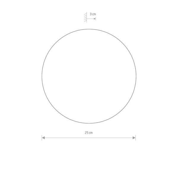 Zidna lampa Ring led M 7635