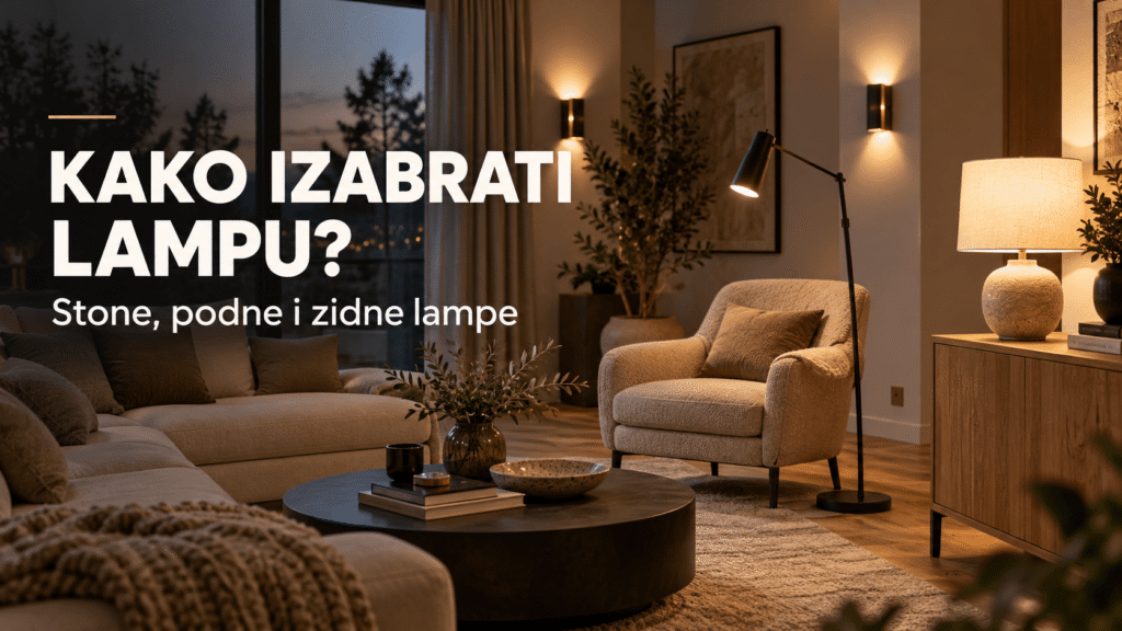 kako izabrati lampu