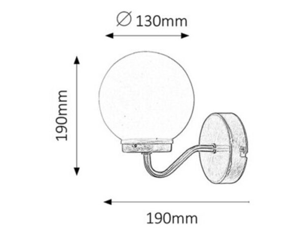 TOGO zidna lampa-5827-Rabalux