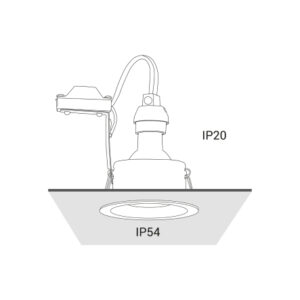 Ugradna rozetna Spotlight lamp DELTA 8368 Nowodvorski