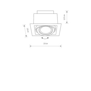 Recessed Spotlight lamp DOWNLIGHT I 9575 Nowodvorski