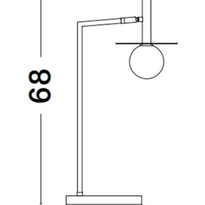 PIELO stona lampa NOVA LUCE  9043313