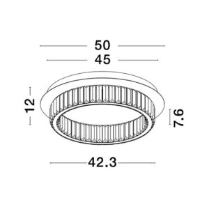 AURELIA plafonjera NOVA LUCE 9333071