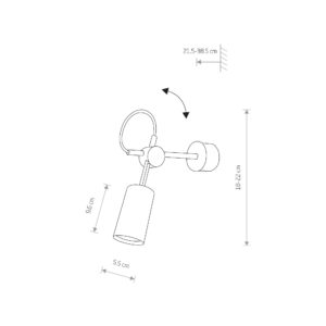 Nowodvorski EYE WHITE I wall lamp