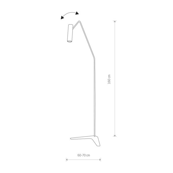 Nowodvorski EYE SUPER BLACK I floor lamp