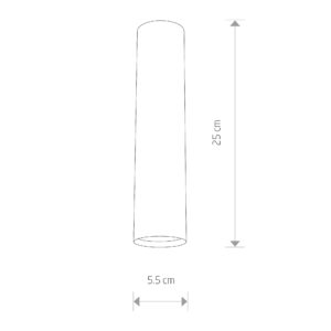 Nowodvorski Spot lampa EYE BLACK M