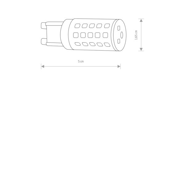 Nowodvorski BULB G9 LED 4W, 3000K