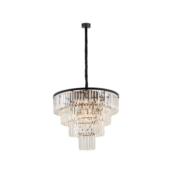 Nowodvorski Luster CRISTAL BLACK L pendant