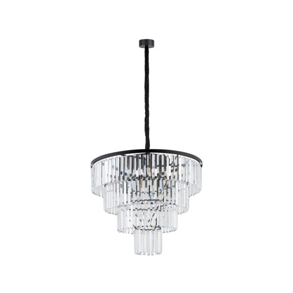 Nowodvorski Luster CRISTAL BLACK L pendant