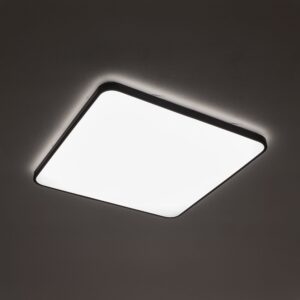 Nowodvorski AGNES SQUARE LED PRO BLACK 64W 3000K IP44