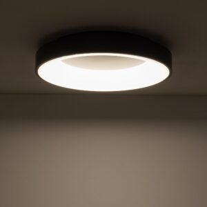 Nowodvorski NIKKI ROUND LED BLACK 48W 3000K 11207