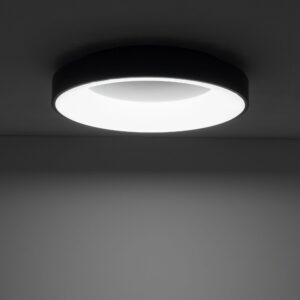 Nowodvorski NIKKI ROUND LED BLACK 48W 4000K 11211