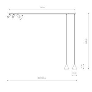 Nowodvorski FOURTY V pendant UMBRA GRAY 11472