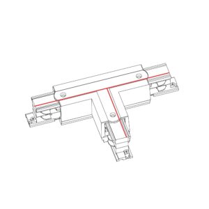 Nowodvorski CTLS POWER T CONNECTOR LEFT 2 WHITE (T-L2)