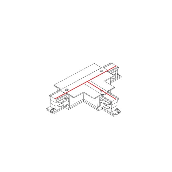Nowodvorski CTLS RECESSED POWER T CONNECTOR LEFT 2 (T-L2)  BLACK