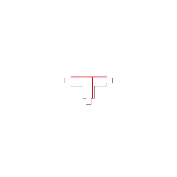 Nowodvorski CTLS POWER T CONNECTOR LEFT 1 WHITE (T-L1)