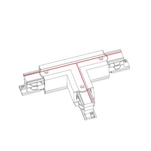 Nowodvorski CTLS POWER T CONNECTOR LEFT 1 WHITE (T-L1)