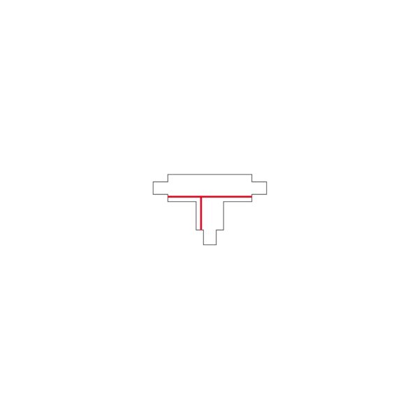 Nowodvorski CTLS RECESSED POWER T CONNECTOR RIGHT 1 (T-R1) WHITE