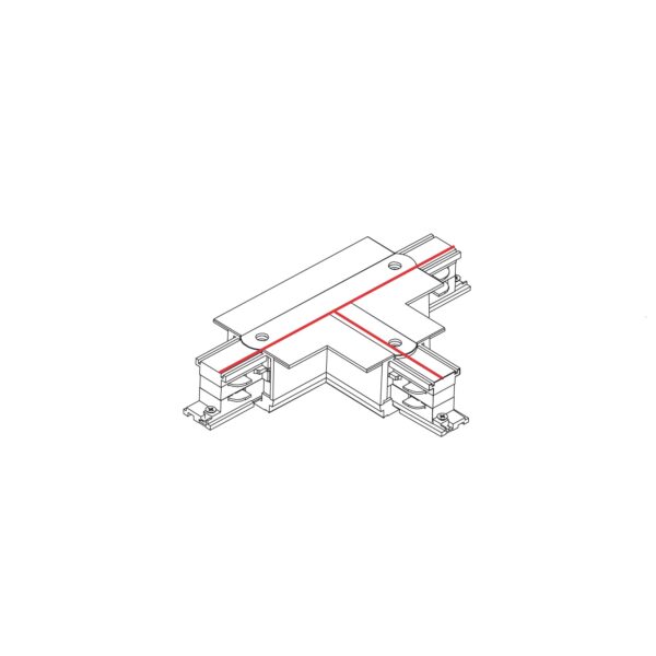 Nowodvorski CTLS RECESSED POWER T CONNECTOR RIGHT 1 (T-R1) WHITE