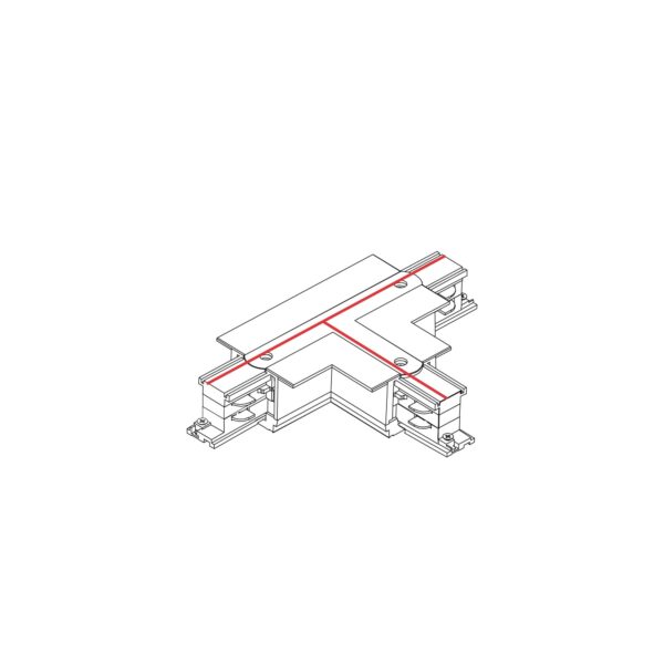 Nowodvorski CTLS RECESSED POWER T CONNECTOR, RIGHT 2 (T-R2) WHITE