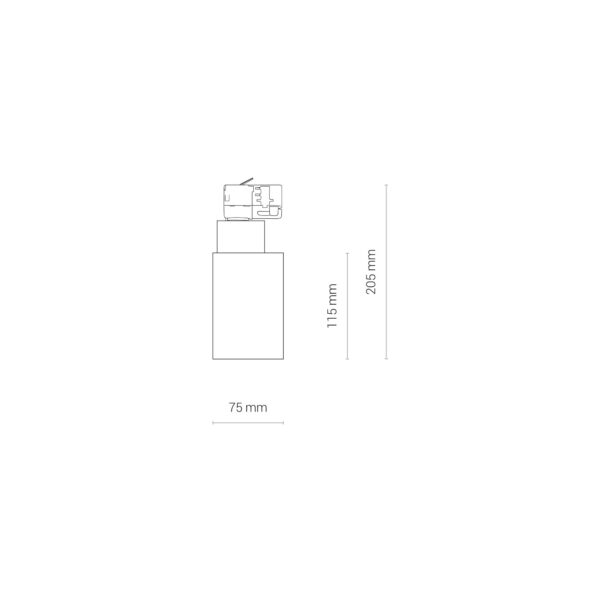 Nowodvorski CTLS NEA LED WHITE 40W, 4000K