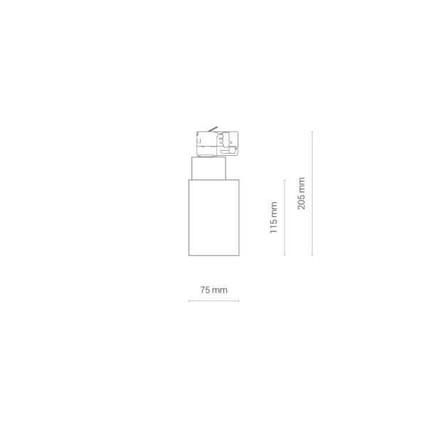 Nowodvorski CTLS NEA LED WHITE 30W, 4000K