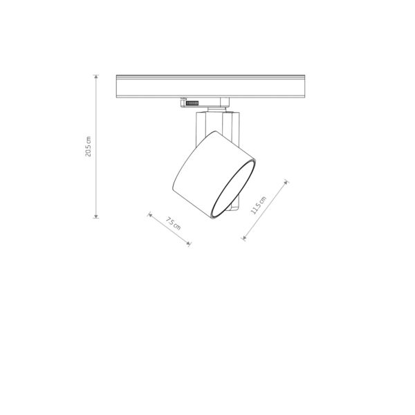 Nowodvorski CTLS NEA LED WHITE 30W, 4000K