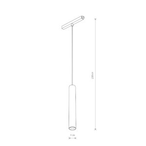 Nowodvorski LVM ROLLER LED 9W 3000K