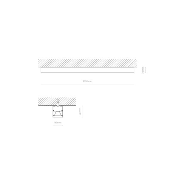 Nowodvorski CL OFFICE PRO LED 120 WHITE 3000K