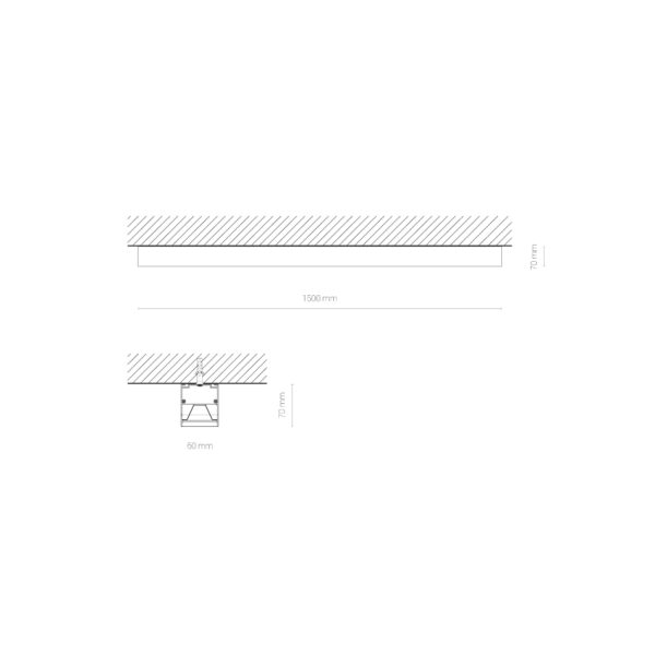 Nowodvorski CL OFFICE PRO LED 150 BLACK 3000K
