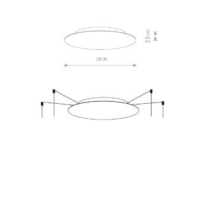 Nowodvorski CAMELEON CANOPY A MINI G/WH