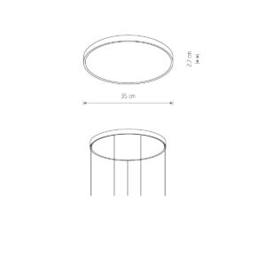 Nowodvorski CAMELEON CANOPY H WHITE