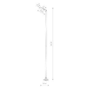 Nowodvorski Stubna lampa PATHWAY LED PRO 4000K