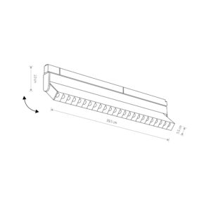 Nowodvorski LVM FOCUS OUT LED 15W 4000K