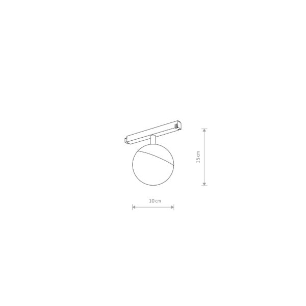Nowodvorski LVM LID LED 8W wall lamp 4000K