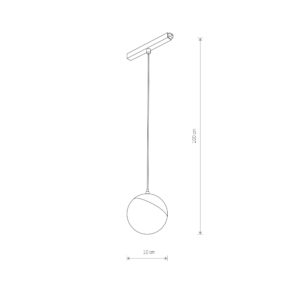Nowodvorski LVM LID LED 8W pendant 4000K