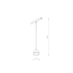 Nowodvorski LVM SLOT LED 5W 4000K
