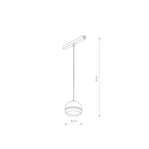 Nowodvorski LVM SLOT LED 8W 4000K