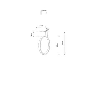 Nowodvorski CIRCOLO LED XS 4000K WH-18
