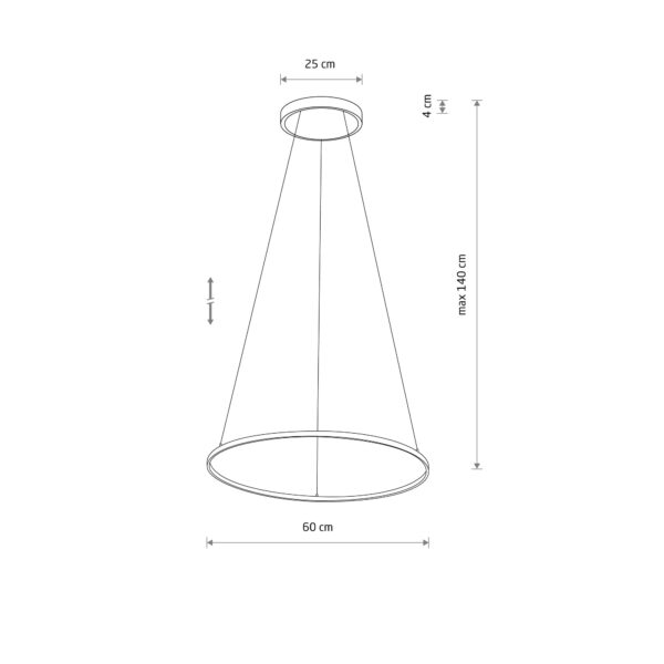 Nowodvorski CIRCOLO LED M 4000K SH-60