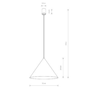Nowodvorski ZENITH L UMBRA GRAY