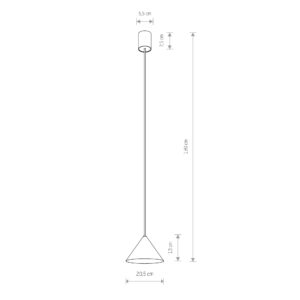 Nowodvorski ZENITH S UMBRA GRAY