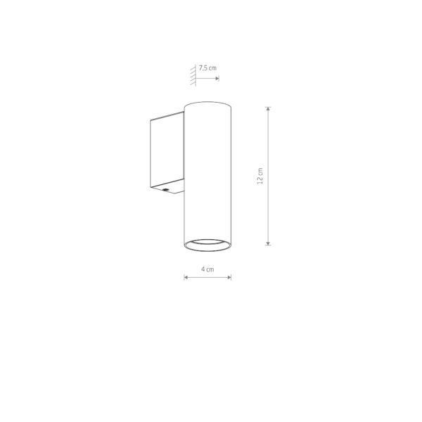 Nowodvorski FOURTY WALL S SILK GRAY