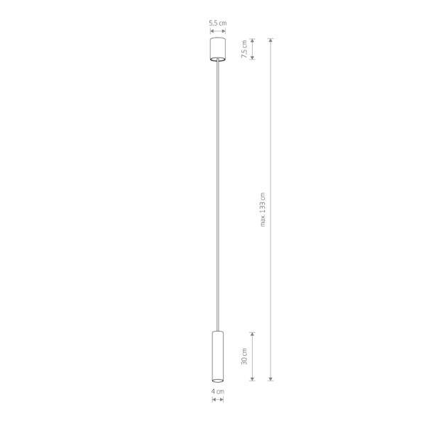 Nowodvorski FOURTY M UMBRA GRAY