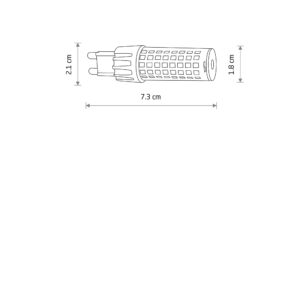 Nowodvorski BULB G9 LED 7W 4000K