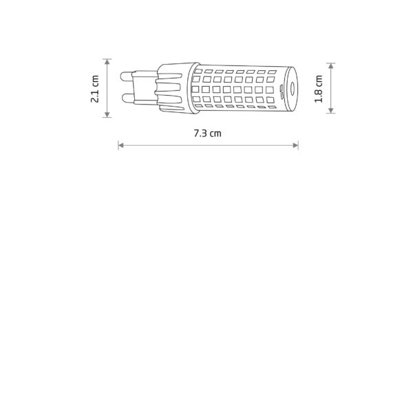 Nowodvorski BULB G9 LED 7W 4000K
