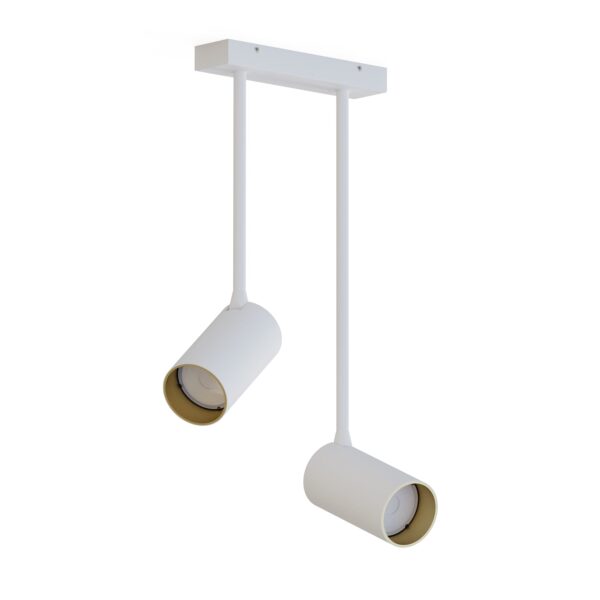 Nowodvorski Spot lampe MONO LONG II WHITE/GOLD