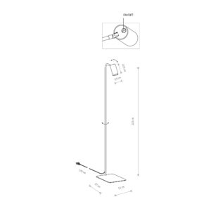 Nowodvorski MONO FL BLACK