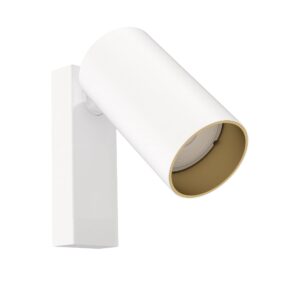 Nowodvorski MONO wall lamp I WHITE/GOLD