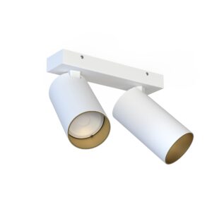 Nowodvorski Spot lampe MONO II WHITE/GOLD